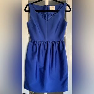 Kate Spade cobalt blue cocktail dress